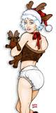 xmas diaper girl 1