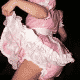 A boy Who Wearing The Sissy Dress And shows Them