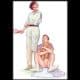 The mother Spanks and Put Diaper On the Niece as Punishment