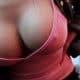 Hot Teen Girl With Big Boobs Showing Deep Cleavage