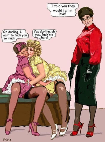 Forced Sissy Baby Sissification is training as a sissy