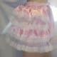 Baby Sweet Rose Backless Puffy Pink Dress