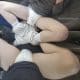 Two boys are love to wear the baby adult diaper