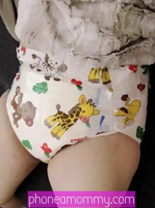 abdl in a jungle diaper