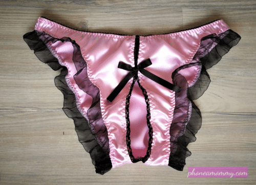 naughty sissy peekaboo panties 