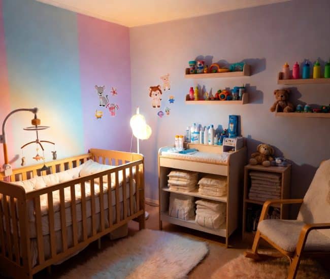 abdl nursery and changing table
