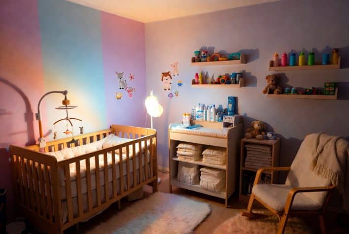 abdl nursery and changing table